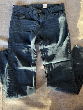 H&M Women's Navy Skinny Jeans